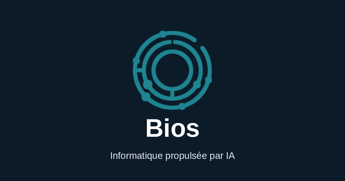 Vente et réparation d’ordinateurs à Gatineau | Bios